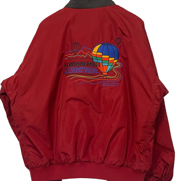 Vintage Columbia Men's Jacket Albuquerque International Ballon Fiesta 2007 Sz XL - Picture 1 of 11